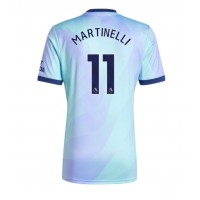 Arsenal Gabriel Martinelli #11 Tretí futbalový dres 2024-25 Krátky Rukáv